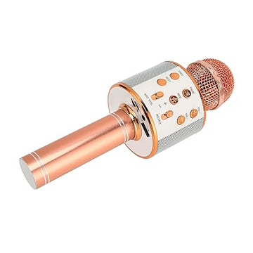 Wireless Karaoke Mic, Dual Way Connection Noise Reduction Rich Interface Wireless