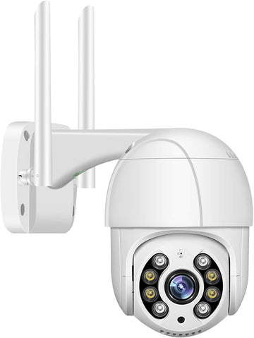 1080P Security Camera Outdoo with Color Night Vision