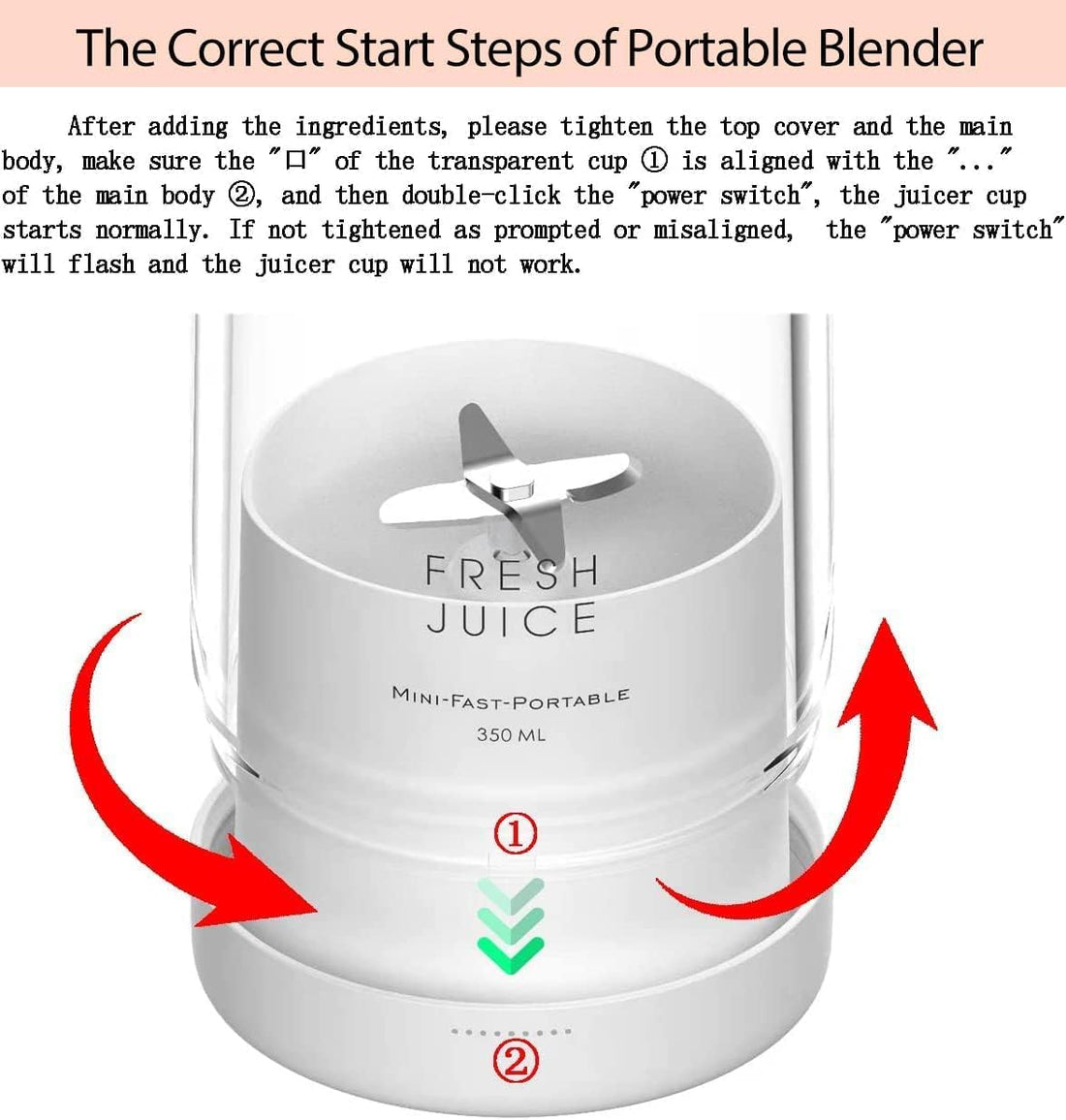 Portable Blender,Fresh Juicer