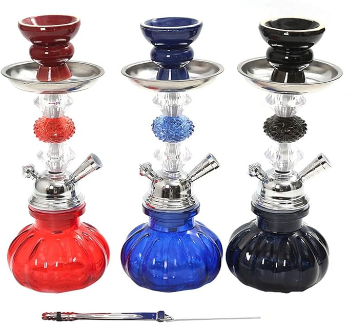 Small Hookah Set, Portable Hookah with Accessories Mini Pumpkin Hookah Kit