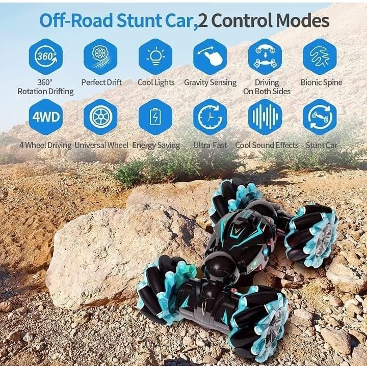 Stunt Car 2.4GHz Remote and watch Control