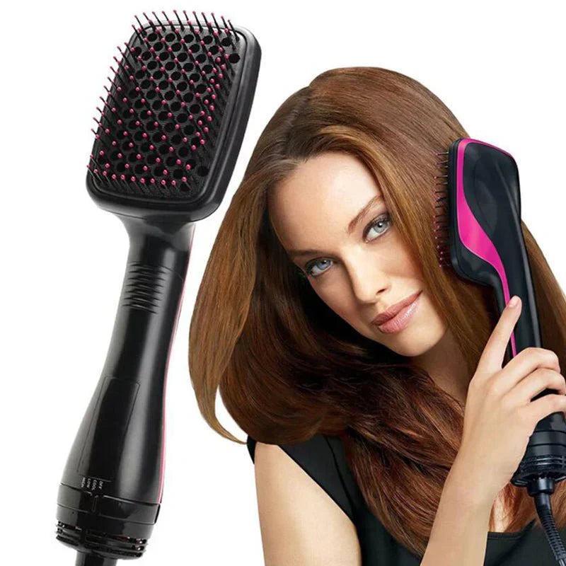 Pro Collection Salon One-step Hair Dryer, Smoothing, Ceramic, Black