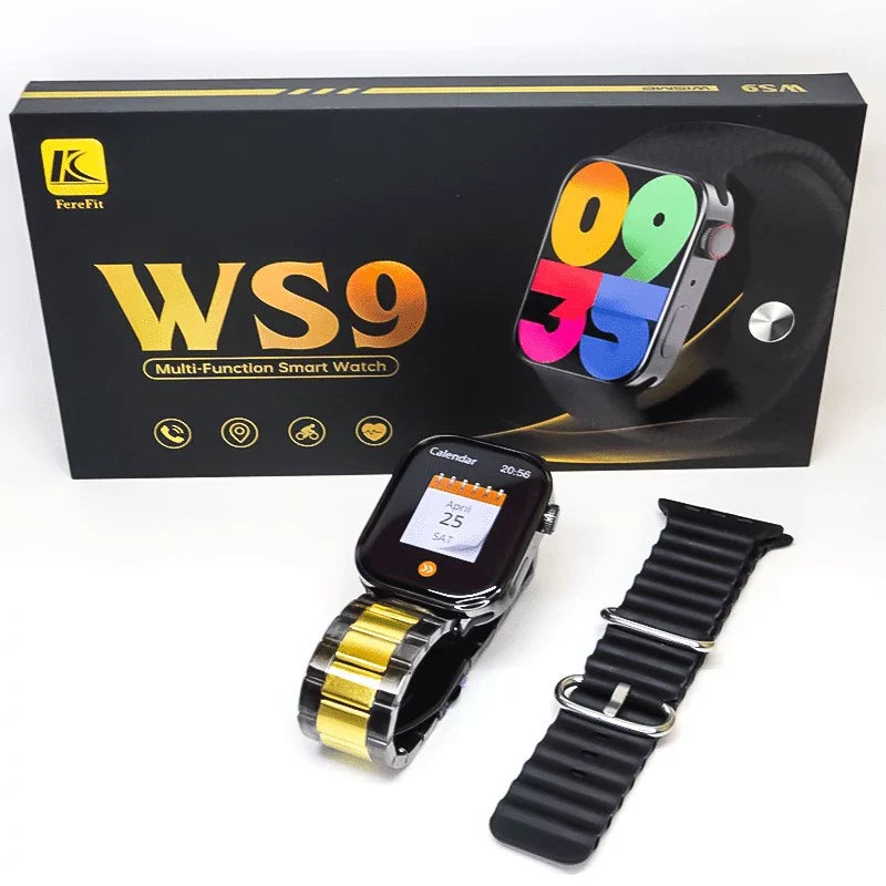 WS9 Smart Watch - 2 in 1 - Series 9 - Bluetooth Calling - Wireless Charging